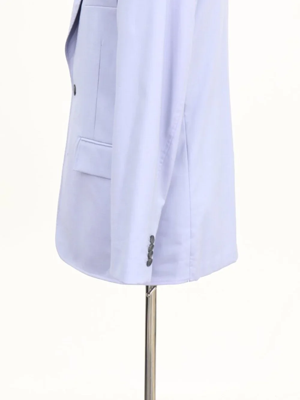 3.1 Phillip Lim 40L Blue Blazer Sport Coat Jacket 2-Button Solid W871